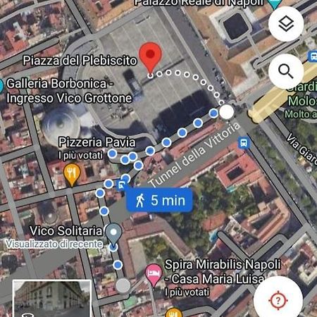 Palizzi'S Home Behind Plebiscite Square Napels Buitenkant foto