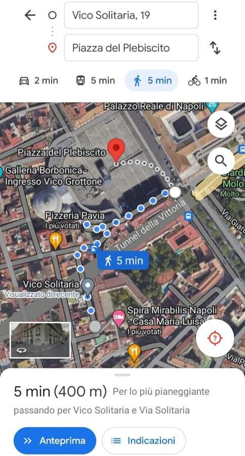 Palizzi'S Home Behind Plebiscite Square Napels Buitenkant foto
