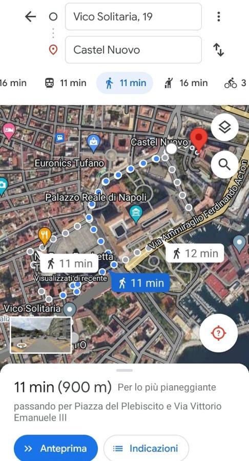 Palizzi'S Home Behind Plebiscite Square Napels Buitenkant foto
